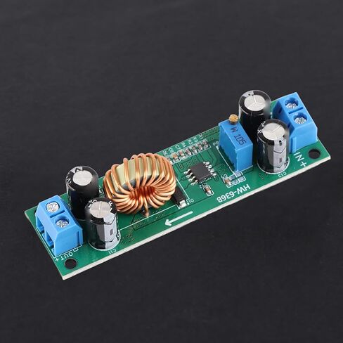 وحدة محول DC DC التنحي بجهد قابل للتعديل 5A محول 6 5V 60V إلى 3 3V 40V مع محطة لولبية عالية الكفاءة 97 بالمائة لشحن البطارية وإمدادات الطاقة لمشاريع الطاقة الشمسية DIY in Kuwait