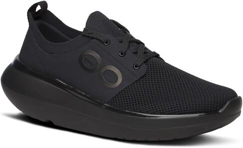أحذية Oofos oromy Stride Women’s Sneakers - أحذية استرداد خفيفة الوزن - تقلل من الإجهاد على القدمين والمفاصل والظهر - قابلة للغسل في الآلة (نظام حجم الأحذية الأبيض/الأبيض ، والبالغين ، والنساء ، والمتوسطة ، 6)) in Kuwait