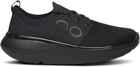 أحذية Oofos oromy Stride Women’s Sneakers - أحذية استرداد خفيفة الوزن - تقلل من الإجهاد على القدمين والمفاصل والظهر - قابلة للغسل في الآلة (نظام حجم الأحذية الأبيض/الأبيض ، والبالغين ، والنساء ، والمتوسطة ، 6)) in Kuwait