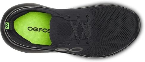 أحذية Oofos oromy Stride Women’s Sneakers - أحذية استرداد خفيفة الوزن - تقلل من الإجهاد على القدمين والمفاصل والظهر - قابلة للغسل في الآلة (نظام حجم الأحذية الأبيض/الأبيض ، والبالغين ، والنساء ، والمتوسطة ، 6)) in Kuwait