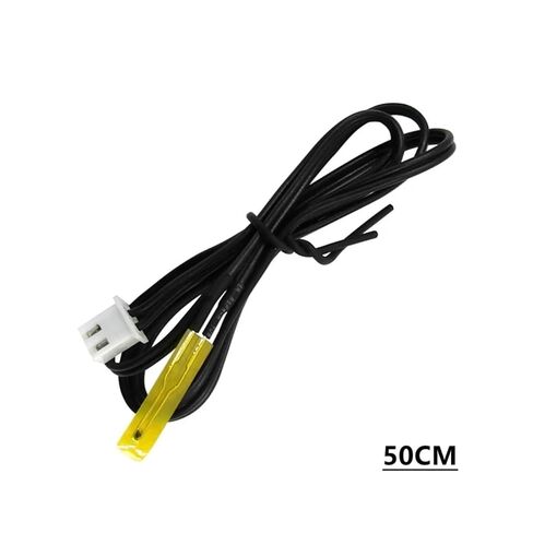 TZW NTC Ultra-Thin Temperature Sensor Thin Film thermistor Probe B3950-10k Surface Temperature Measuring Head with XH2.54 Plug 5(B3950 10K L1M) in Kuwait