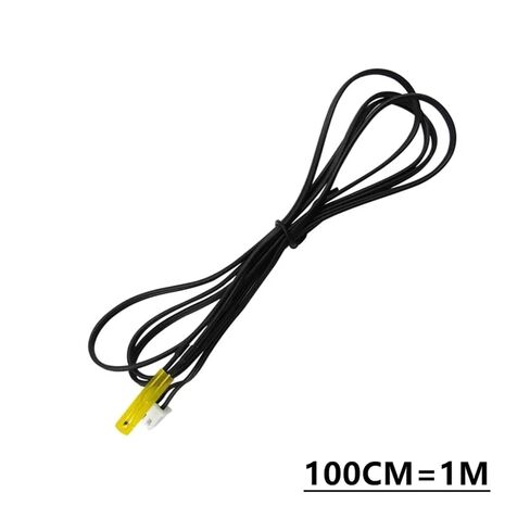 TZW NTC Ultra-Thin Temperature Sensor Thin Film thermistor Probe B3950-10k Surface Temperature Measuring Head with XH2.54 Plug 5(B3950 10K L1M) in Kuwait