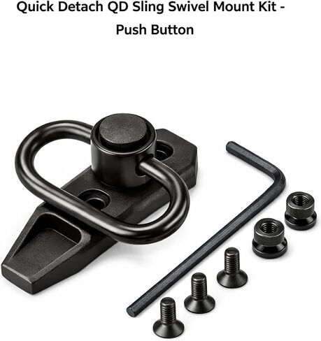 Gotical- 4 Products Combo KeyMod 45 Degree Offset Picatinny Rail Mount with KeyMod Modular, 7 Slots Key mod Rail and 5 Slots Aluminum Key mod Rail (Pack of 4) in Kuwait