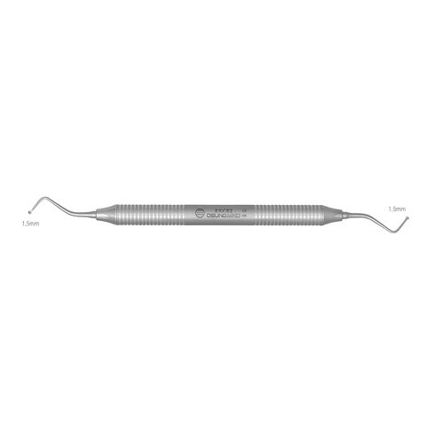 Osung Dental Excavator with Metal Handle, Restorative Tool, Dental Excavator, Dual Working End Instrument, Dental Excavator Equipment Tool - EXCE2 in Kuwait