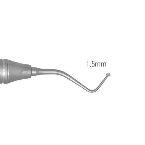 Osung Dental Excavator with Metal Handle, Restorative Tool, Dental Excavator, Dual Working End Instrument, Dental Excavator Equipment Tool - EXCE2 in Kuwait