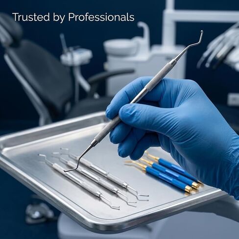Dental Excavator Spoon Scaler Dual Ended Instrument 3.0 Precision Stainless Steel Hand Tool Training Laboratory and Educational in Kuwait
