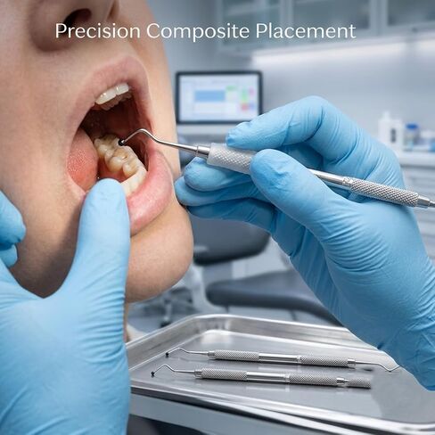 Dental Excavator Spoon Scaler Dual Ended Instrument 3.0 Precision Stainless Steel Hand Tool Training Laboratory and Educational in Kuwait