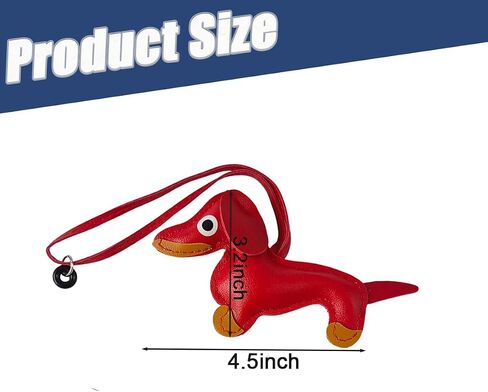 2PCS Golf Tee Leash and Anchor, Dachshund Golf Tee Leash Set, Prevent Tee Loss, Fun Golf Accessory Gift for Dog Lovers, Red & Yellow in Kuwait