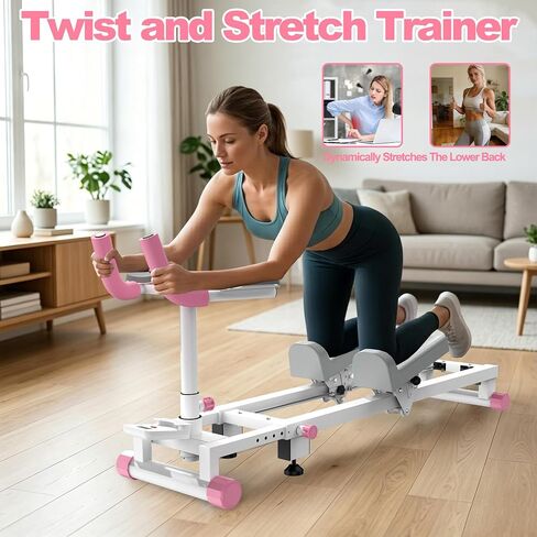 Crawling Machine Workout Trainer, Spine Twist and Stretch Equipment, for Abdominal Waist Core Strength Training, Full Body Home Gym Exercise in Kuwait
