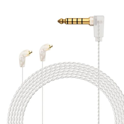 okcsc 4.4mm Pentaconn Cable for Etymotic ER4SR ER4XR ER3XR ER3SE ER2XR ER2SE LN008099, High-Purity Copper Wire, Audiophile-Grade Sound, Comfortable Wear, 4.4MM 3.94FT in Kuwait