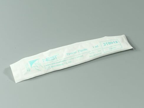 ماصة Nest Scientific 318012 LDPE Pasteur، مغلفة بشكل فردي، معقمة، 1 مل، 500 لكل عبوة، 2000 لكل علبة (عبوة من 2000) in Kuwait