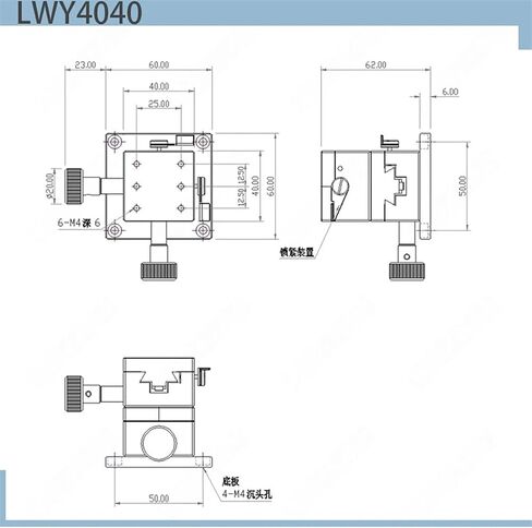 XY محور LWY4040 40*40 مللي متر تتوافق الأخدود عالية الدقة انزلاق الجدول دليل التحول منصة مقبض تروس ضبط المنزلق دليل خطي in Kuwait