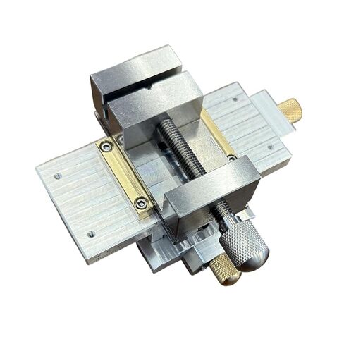 Cross Slide Table with Flat Jaw Vice Worktable Adjustable Stage in Kuwait