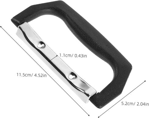 Luxshiny 6pcs Plastic Suitcase Replacement Handles with Ergonomic Design and Secure Attachment, Sturdy Metal and Plastic Carry Handles for Baggage Upgrade and Travel Use in Kuwait