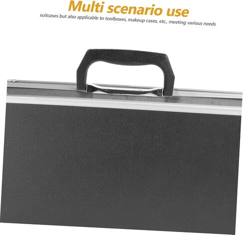 Luxshiny 6pcs Plastic Suitcase Replacement Handles with Ergonomic Design and Secure Attachment, Sturdy Metal and Plastic Carry Handles for Baggage Upgrade and Travel Use in Kuwait
