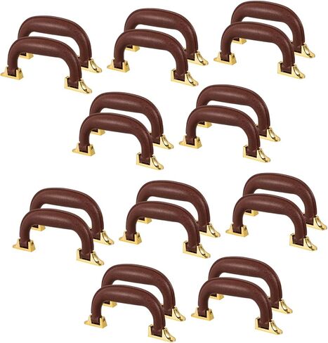 Artibetter 20pcs Plastic Luggage Handle Replacement Non-Slip Grip for Camera Bags Toolboxes and Travel Suitcases Comfortable Carrying Handle with Stable Construction for Photographic in Kuwait