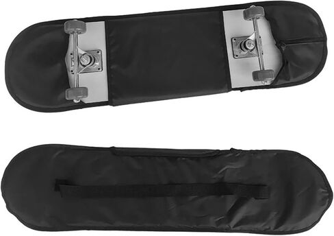 VINGVO Skateboard Bag, Watertight Polyester Bag with Front Zip Access, Unit with Thickened Interior Cushion & Ergonomic Shoulder Strap, Ideal for Outdoor Skateboard Transport and in Kuwait