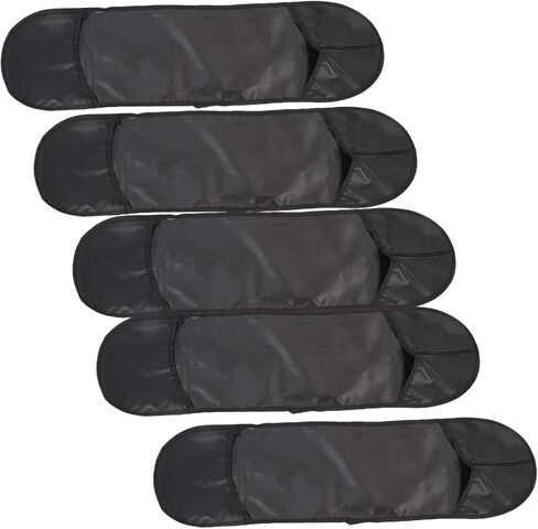 VINGVO Skateboard Bag, Watertight Polyester Bag with Front Zip Access, Unit with Thickened Interior Cushion & Ergonomic Shoulder Strap, Ideal for Outdoor Skateboard Transport and in Kuwait