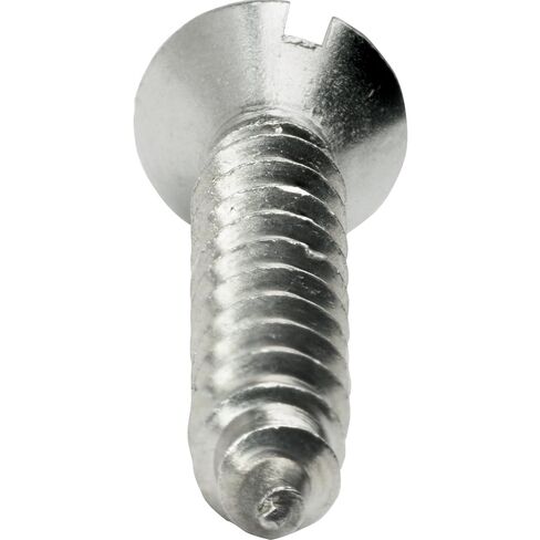 #14 × 1-1/2" براغي معدنية ذات رأس بيضاوي، محرك مشقوق، فولاذ مقاوم للصدأ 18-8، ملولب بالكامل، فولاذ مقاوم للصدأ، ذاتية التنصت، الكمية 25 in Kuwait