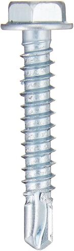 The Hillman Group 560318 8-18-Inch x 1-Inch Washer Head Self Drilling Screw, 100-Pack in Kuwait