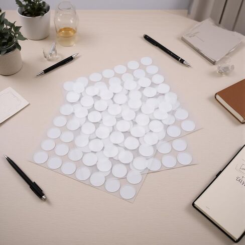 Hilitand 490 Pcs Silicone Bumper Pads Adhesive Self Stick Bumper Pads for Glass Tabletop with Soft Transparent Non Slip Protection in Kuwait