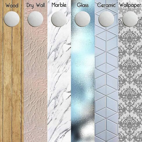 Healeved 10 Pcs Small Silicone Self-Adhesive Door Bumpers Sound Dampening Wall Protectors Cabinet Door Stopper Pads for Shock Absorption and Quiet Home Use in Kuwait