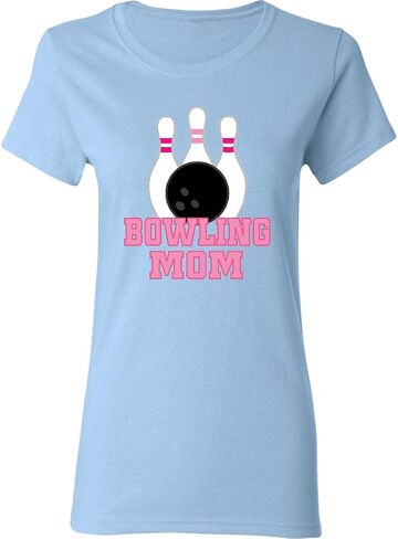 تي شيرت نسائي من Inktastic Bowling Mom in Kuwait
