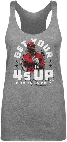 500 LEVEL Elly De La Cruz Cincinnati 4's Up Women's Tank Top in Kuwait