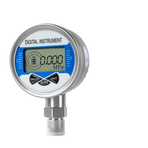 1 قطعة مقياس الضغط الهيدروليكي الرقمي 400BAR 600Bar أداة قياس الضغط اختبار متر G1-4 M20-1.5 NPT1-4 مقياس الضغط الرقمي (Npt1-2 شعاعي ، 0-4Mpa) in Kuwait
