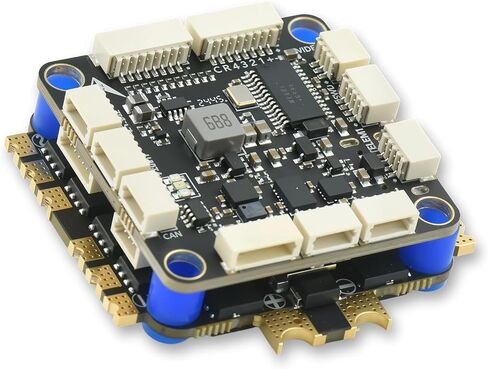 AERO SELFIE H743 Flight Controller with 60A 8 bit ESC 30x30 Stack: Supports 2-6S LiPo, Dual IMU, Compass, Barometer, Compatible with Betaflight, INAV, PX4, Ardupilot for FPV & Racing Drones in Kuwait