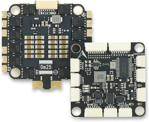 AERO SELFIE H743 Flight Controller with 60A 8 bit ESC 30x30 Stack: Supports 2-6S LiPo, Dual IMU, Compass, Barometer, Compatible with Betaflight, INAV, PX4, Ardupilot for FPV & Racing Drones in Kuwait