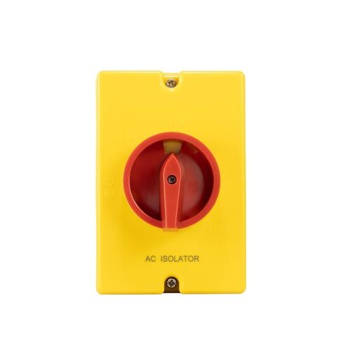 EL32R-4 مفتاح عزل التيار المتردد 4P 415V 32A IP66 مقبض دوار مفتاح عزل مقاوم للماء مع CE in Kuwait