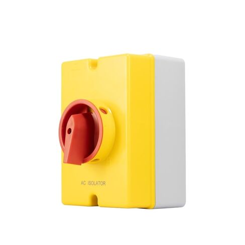 EL32R-4 مفتاح عزل التيار المتردد 4P 415V 32A IP66 مقبض دوار مفتاح عزل مقاوم للماء مع CE in Kuwait
