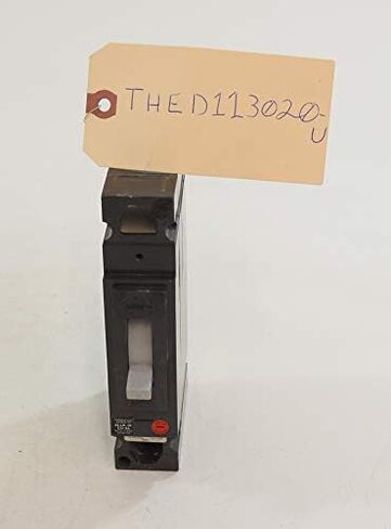 جنرال إلكتريك GETHED113020 GE THED113020 1P-277V-20A CB، أسود in Kuwait