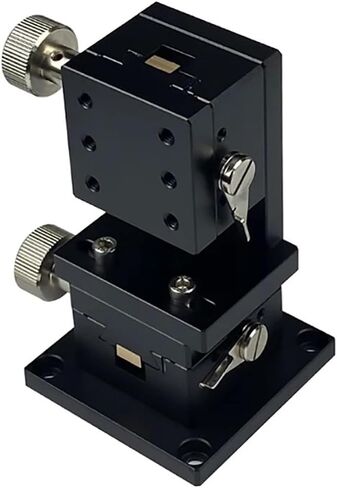 XZ Axis LWE4040 40 * 40 Dovetail Groove Sliding Table Manual Platform Rack and Pinion Drive High Precision Knob Fine-Tuning Slide in Kuwait
