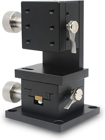 XZ Axis LWE4040 40 * 40 Dovetail Groove Sliding Table Manual Platform Rack and Pinion Drive High Precision Knob Fine-Tuning Slide in Kuwait