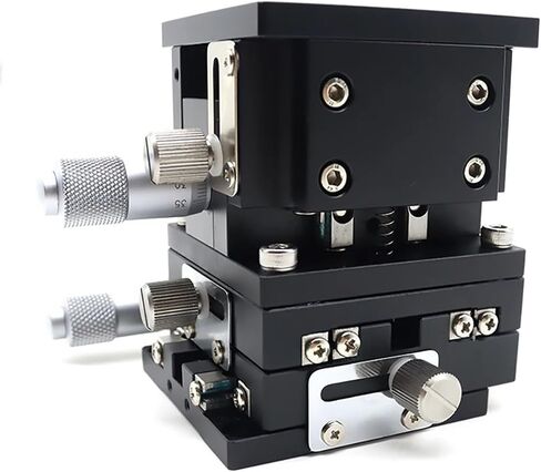 XYZ محور 60*60 مللي متر LD60-LM-2 تضميد خطي عالي الدقة منصة انزلاق تحمل ضبط مزدوج عبر السكك الحديدية in Kuwait