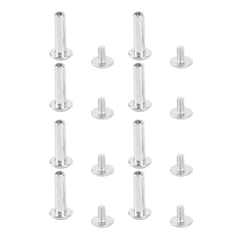 100 Pairs M2 Stud Set with Rust Design for Improved Stability on Indoor Outdoor Projects (3 * 12 * 6mm) in Kuwait