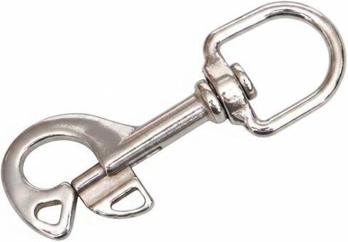 Diving Hook Stainless Steel Self Closing Latch Friendly Dive Gear for Scuba Divers, Back Inflate in Kuwait