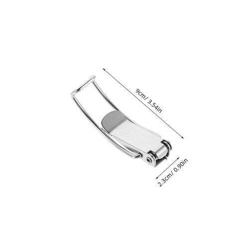 FOMIYES 15pcs Duckbill Spring Latch Clamp for Sealed Containers and Pails, Heavy Duty Iron Material with Reliable Locking and Lasting Durability, for Transportation and Kitchen Storage in Saudi Arabia
