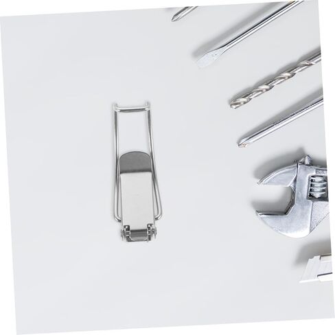FOMIYES 15pcs Duckbill Spring Latch Clamp for Sealed Containers and Pails, Heavy Duty Iron Material with Reliable Locking and Lasting Durability, for Transportation and Kitchen Storage in Saudi Arabia