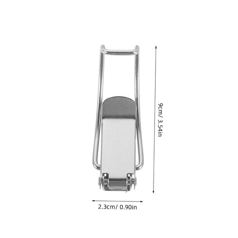 FOMIYES 15pcs Duckbill Spring Latch Clamp for Sealed Containers and Pails, Heavy Duty Iron Material with Reliable Locking and Lasting Durability, for Transportation and Kitchen Storage in Saudi Arabia