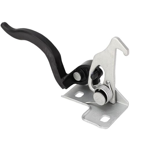 Keenso Engine Lid Latch, Hood Cover Safety Catch Hook Replacement with High Strength Metal and Coating for E53 1999 to 2006, OEM 51238402552 in Kuwait