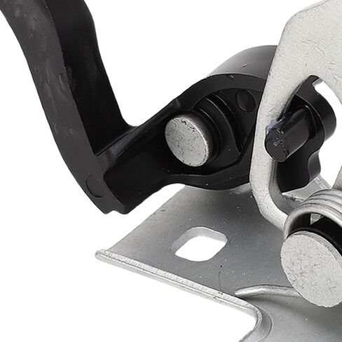 Keenso Engine Lid Latch, Hood Cover Safety Catch Hook Replacement with High Strength Metal and Coating for E53 1999 to 2006, OEM 51238402552 in Kuwait