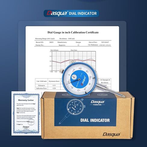 Dasqua Precision Test Indicator, Dial Indicator & Magnetic Base Set (9999-0068) in Kuwait