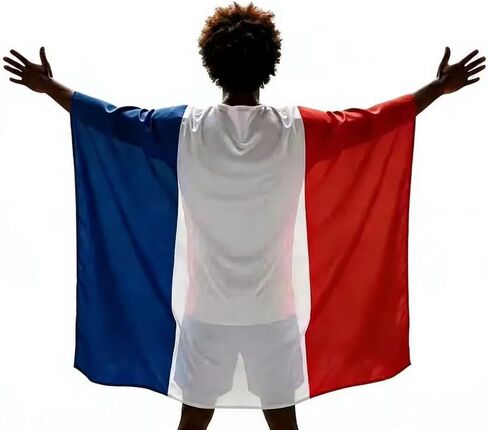 World Cup Flag Body with Sleeves 2026 American Canada Mexico Host Country Football Supporters, Cuff Design Flag Soccer Merchandise Decorations Accessories Great Soccer Fans Gifts in Saudi Arabia