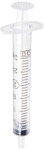 BD 309656 Plastipak Disposable Syringe Without Needle, Slip Tip, 3mL Capacity, Pack of 200 in Kuwait