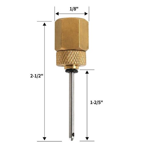 مقياس الضغط المملوء بالجلسرين من MEASUREMAN، 0-100psi/kpa، مع محول قياس النحاس 1/4NPT طقم قياس الضغط الأنثوي in Kuwait