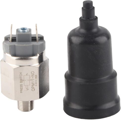 مفتاح ضغط مفتوح عادة، مفتاح ضغط الهواء مفتوح عادة AC220V 48VAC/DC G1/8in QPM11-NO 0.02 ~ 0.1Mpa مفتاح ضغط in Kuwait