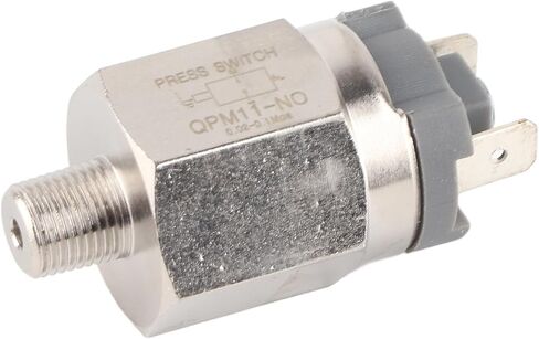 مفتاح ضغط مفتوح عادة، مفتاح ضغط الهواء مفتوح عادة AC220V 48VAC/DC G1/8in QPM11-NO 0.02 ~ 0.1Mpa مفتاح ضغط in Kuwait